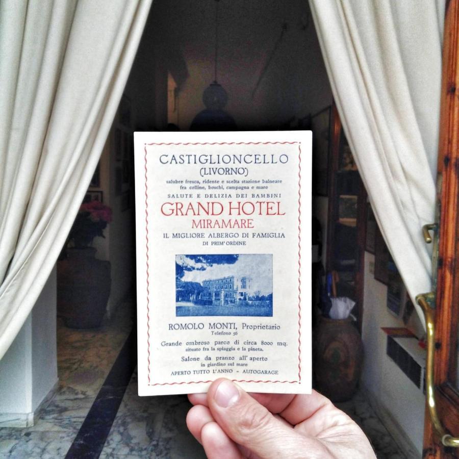 Albergo Miramare Castiglioncello Zewnętrze zdjęcie